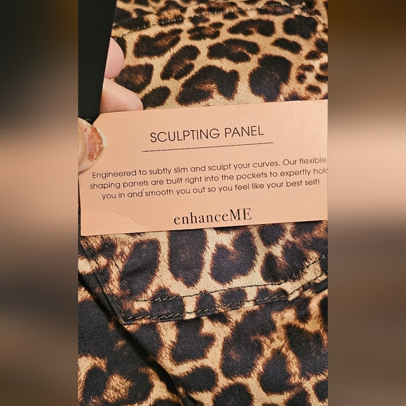 JEN7 Mankind Leopard Print Ankle Skinny Leg Women's Jeans NWT 10 - Picture 7 of 7